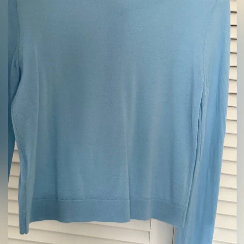 J. Crew Sky Blue Button-Up Cardigan